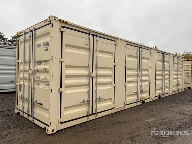 2026 40 ft High Cube Multi-Door Storage Container