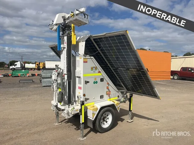 2022 Globe Power Metro GP43K Solar Light Tower (Inoperable)