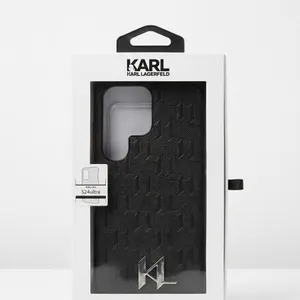 Karl Lagerfeld Black Phone Case for Samsung Galaxy S24 Ultra