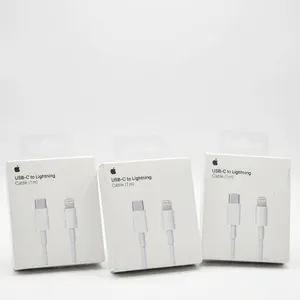 3 Apple USB-C to Lightning Cables 1m Sealed Retail Packaging