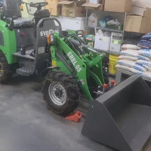 Everun EREL05 Compact Loader With All Attachments