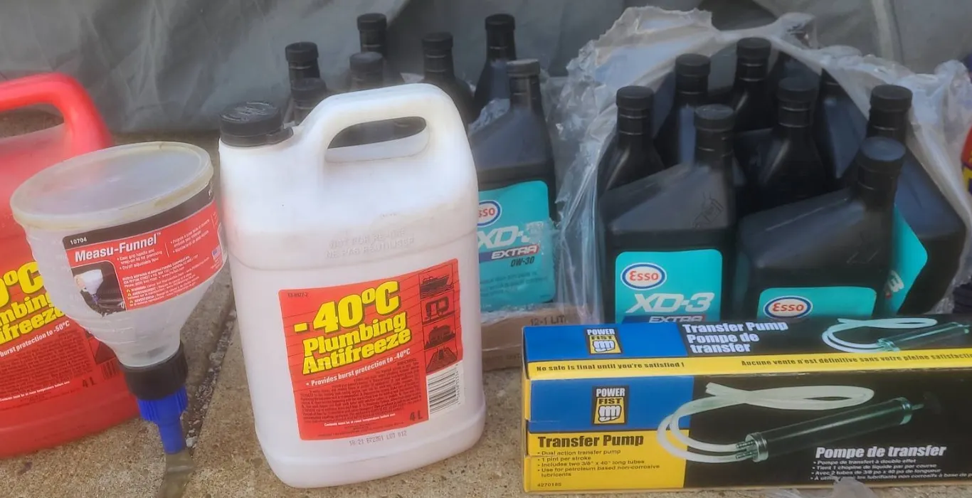 Automotive Fluids Lot