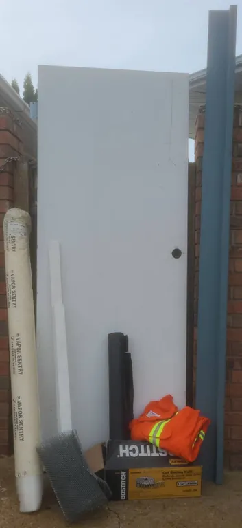 Solid Wood Door and Construction Supplies Assortment