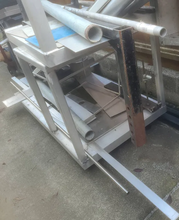 Aluminum and Steel Metal Scrap