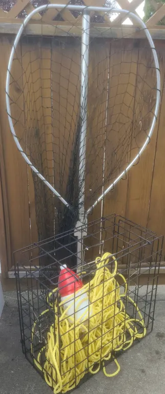 Gibbs/Nortac Landing Net with Crab Trap