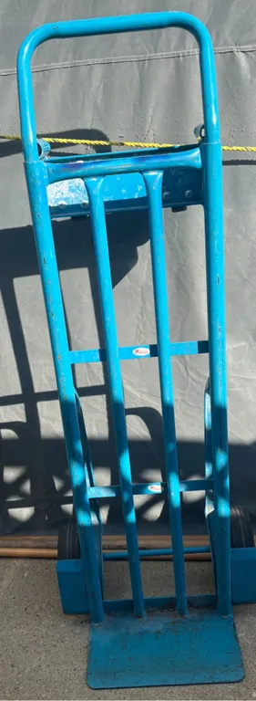 Caster Town Blue Steel Hand Truck
