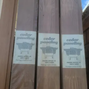 8 Bundles Cedar Paneling