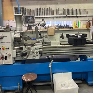 CM6241Vx1500 Metal Lathe with Digital Readout and Stool