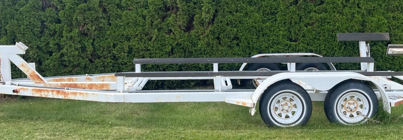 Dual Axle Steel Boat Trailer