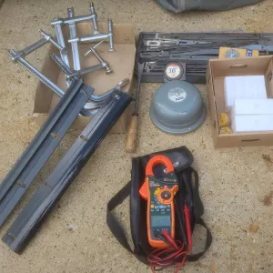 Extech EX830 Clamp Meter, C-Clamps, Power Fittings