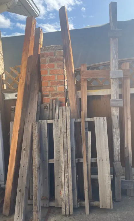 Reclaimed Wood Planks and Pallet Pieces