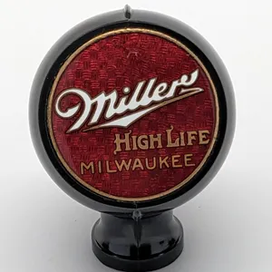 BALL TAP KNOB HANDLE MILLER HIGH LIFE BEER MILWAUKEE WISCONSIN