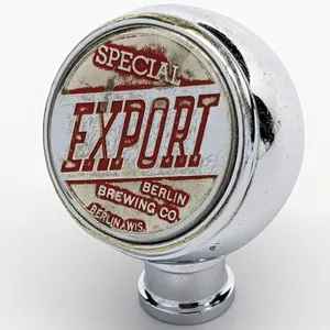 BALL TAP KNOB HANDLE SPECIAL EXPORT BEER BERLIN WISCONSIN