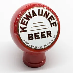 CATALIN BAKELITE BALL TAP KNOB HANDLE KEWAUNEE BEER WISCONSIN