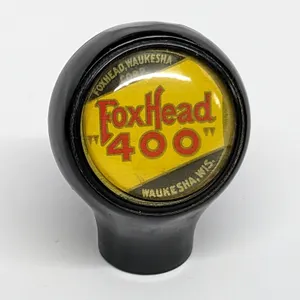 BALL TAP KNOB FOX HEAD 400 BEER WAUKESHA WISCONSIN
