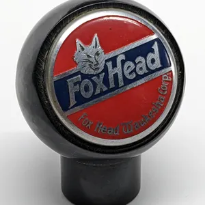 BALL TAP KNOB HANDLE FOX HEAD BEER WAUKESHA WISCONSIN (NEW ART SPECIALTIES)