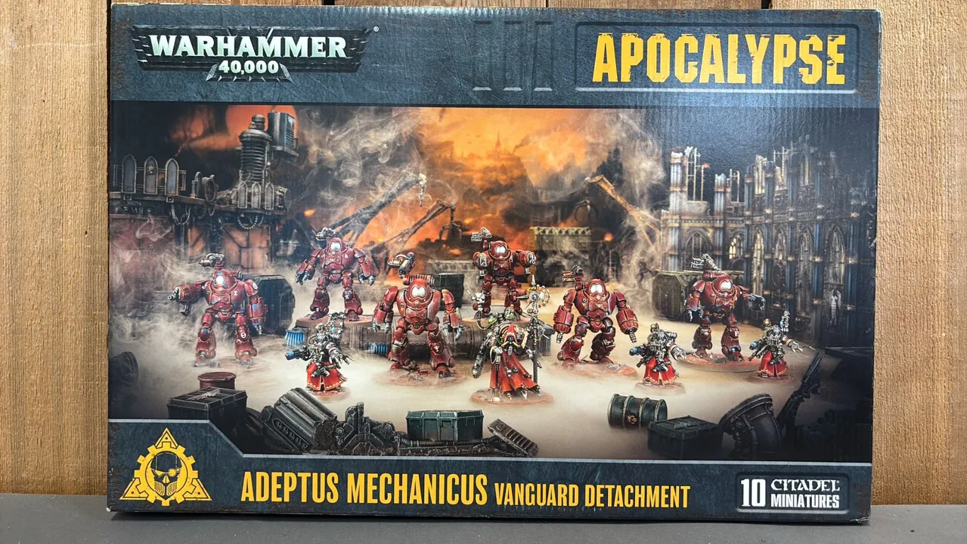WARHAMMER 40,000 APOCALYPSE ADEPTUS MECHANICUS VANGUARD DETACHMENT MINIATURES KIT