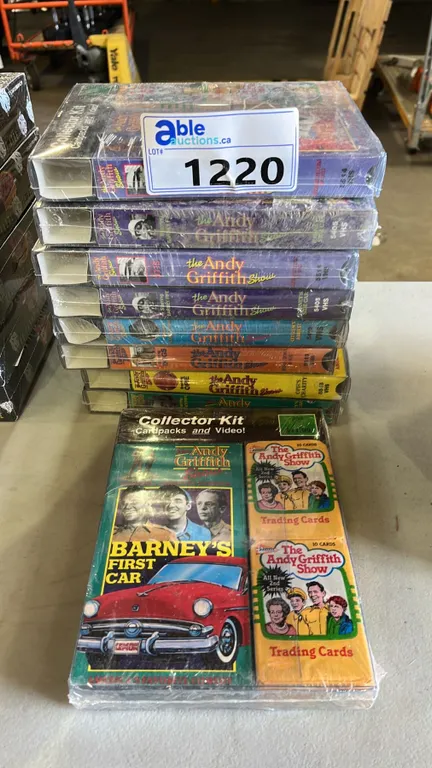 (9) SEALED VINTAGE "THE ANDY GRIFFITH SHOW" COLLECTOR KITS