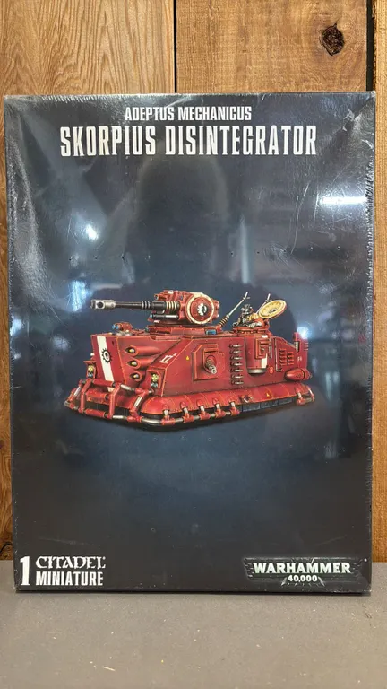WARHAMMER 40,000 ADEPTUS MECHANICUS SKORIUS DISINEGRATOR MINIATURE KIT *IN SEALED BOX*