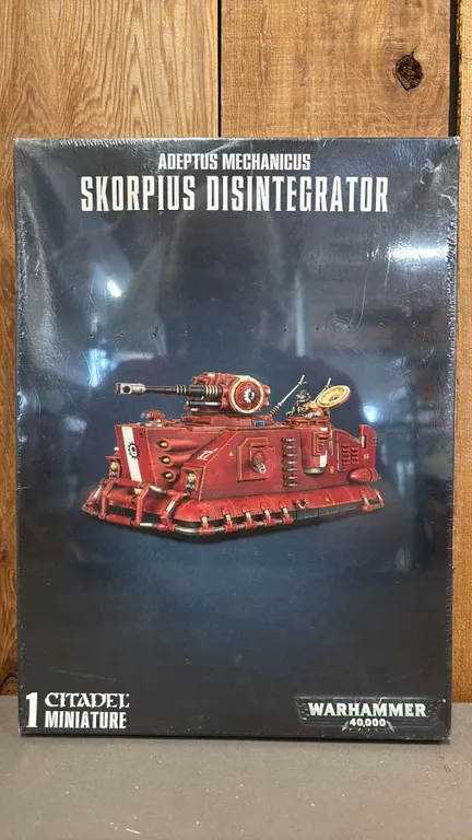WARHAMMER 40,000 ADEPTUS MECHANICUS SKORIUS DISINEGRATOR MINIATURE KIT *IN SEALED BOX*
