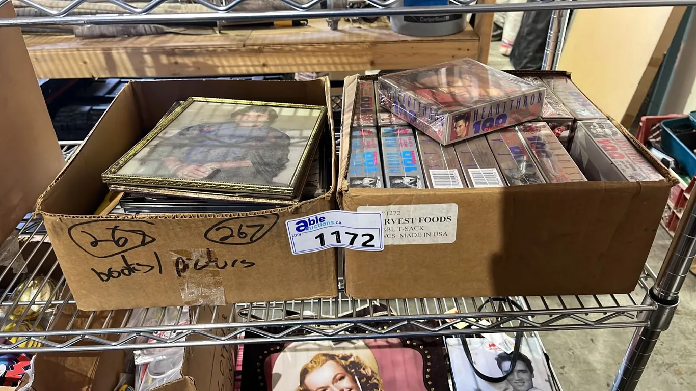 (2) BOXES OF ASSORTED ITEMS INCL. 100 PCS PUZZLES BOXES, PICTURE FRAMES AND MORE
