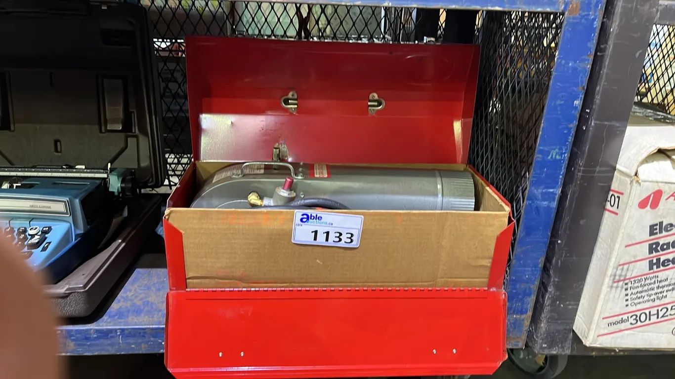 PORTABLE RED DRAGON ENGINE PREHEATER IN METAL BOX