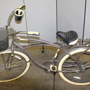 Huffy Cruiser Bicycle with Rear Rack and Basket