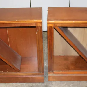 Wooden Open Bookcases