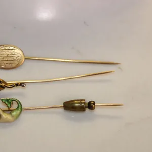 Antique Stick Pin Trio