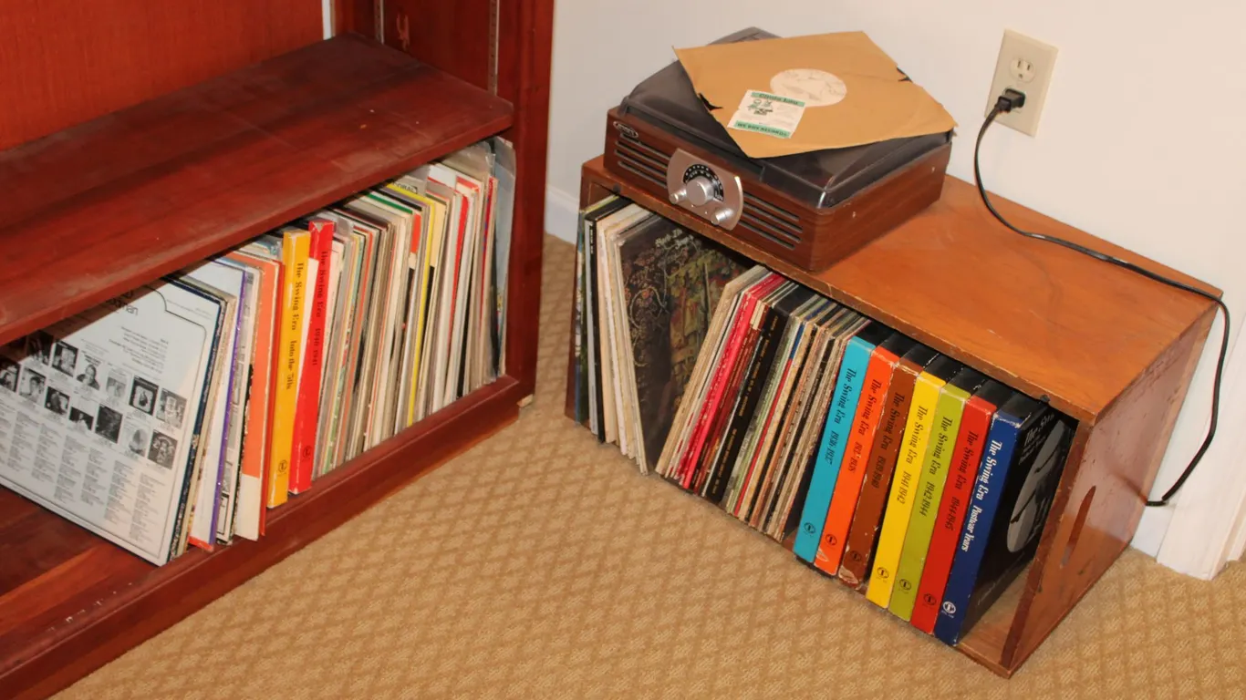 Record Player and Records