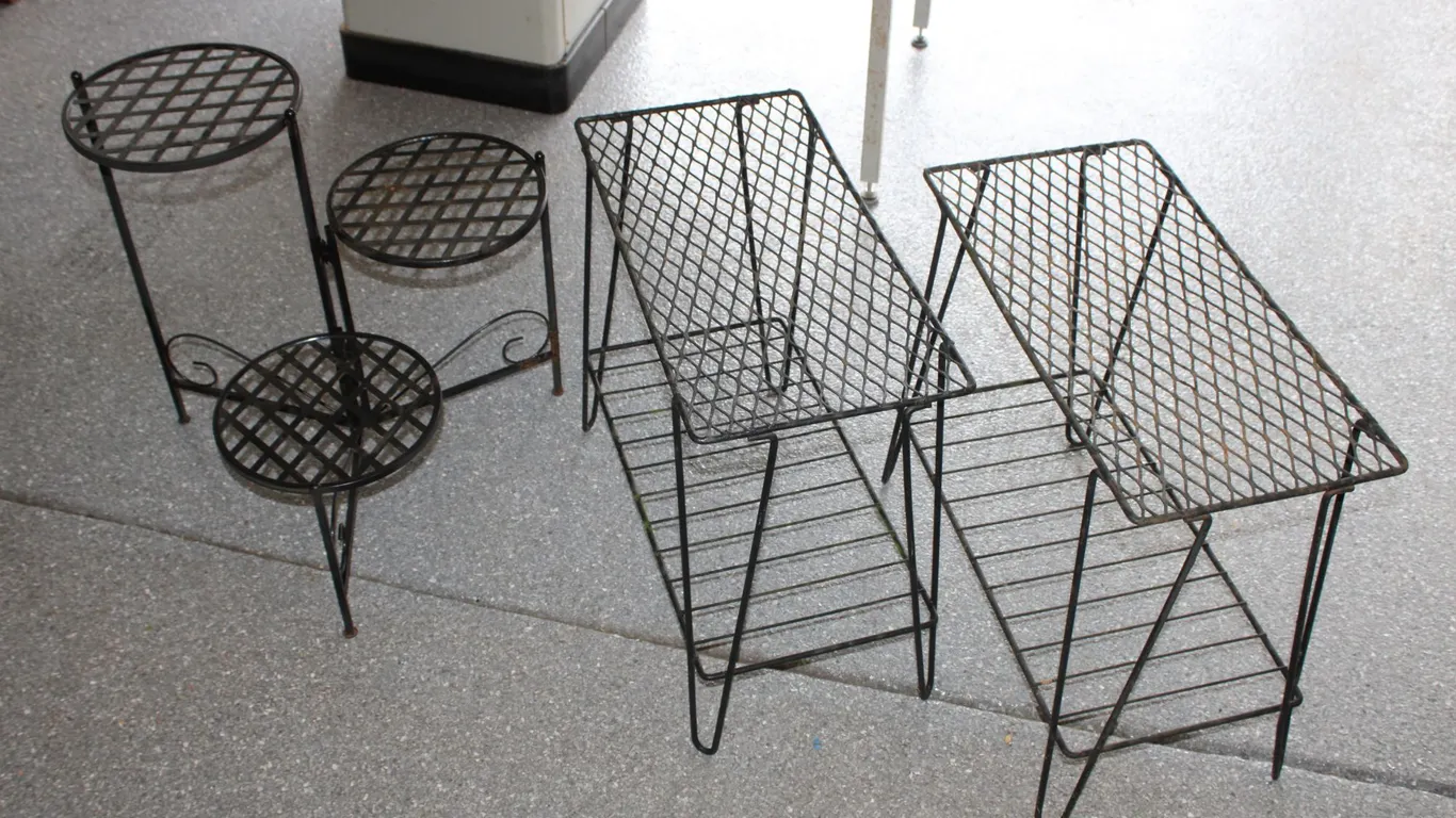 Plant Stand and Tables