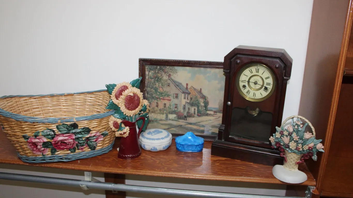 Antique Clock and More