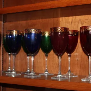 Colorful Wine Goblets