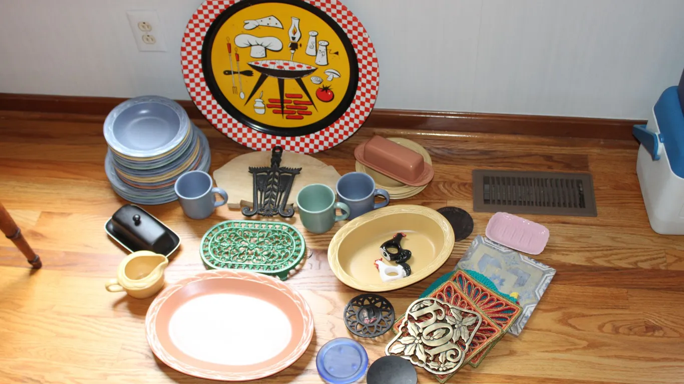 Vintage Tray and More