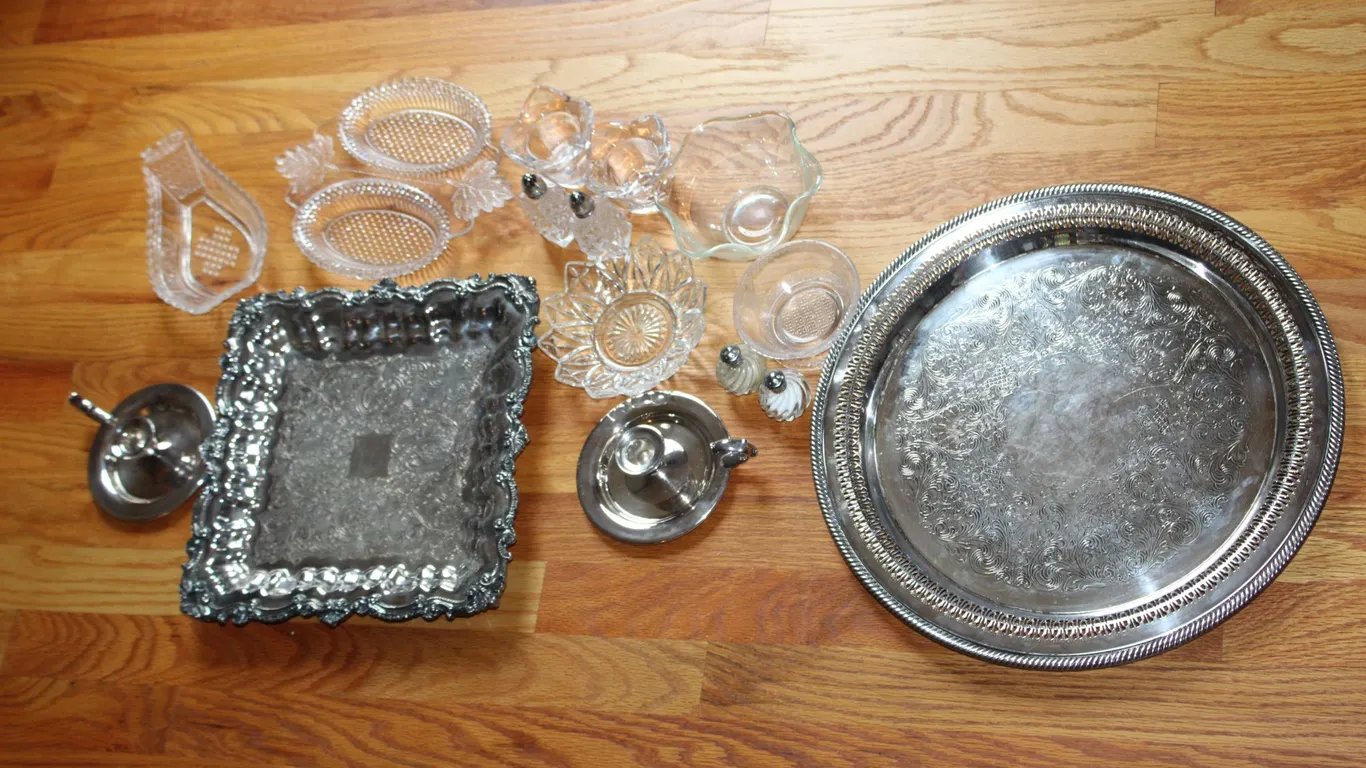 Silver Trays and More