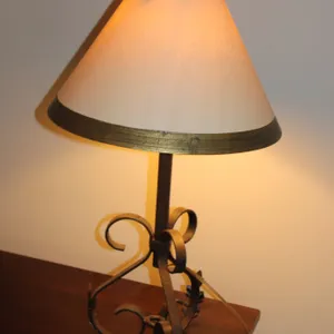 Wrought Iron Table Lamp