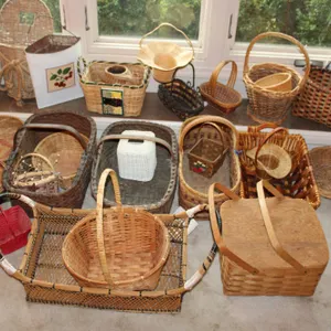 Wicker & Woven Basket Collection