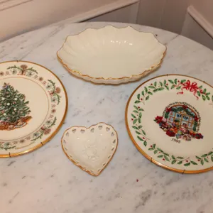 Lenox Christmas Plates & Bowls