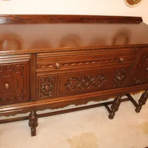 Antique Jacobean Revival Sideboard