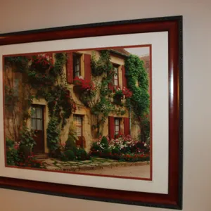 Luciano French Cottage Garden Wall Art