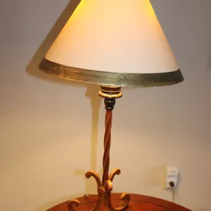 Wrought Metal Table Lamp