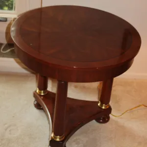 Round End Table