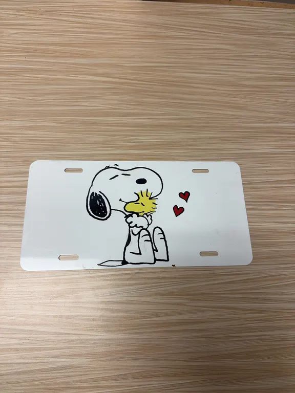 Snoopy & Woodstock Plate