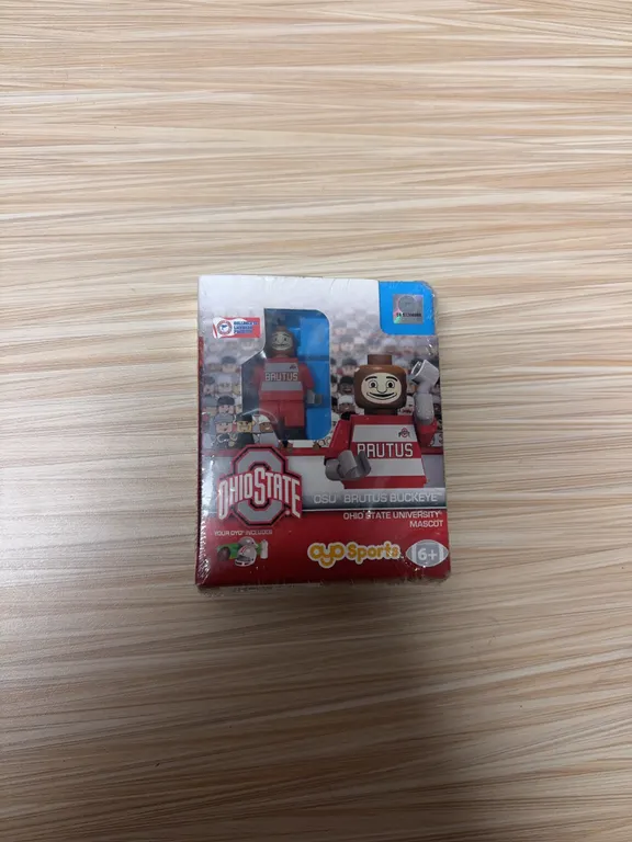Ohio State Brutus “lego” figure ayo sports Sealed