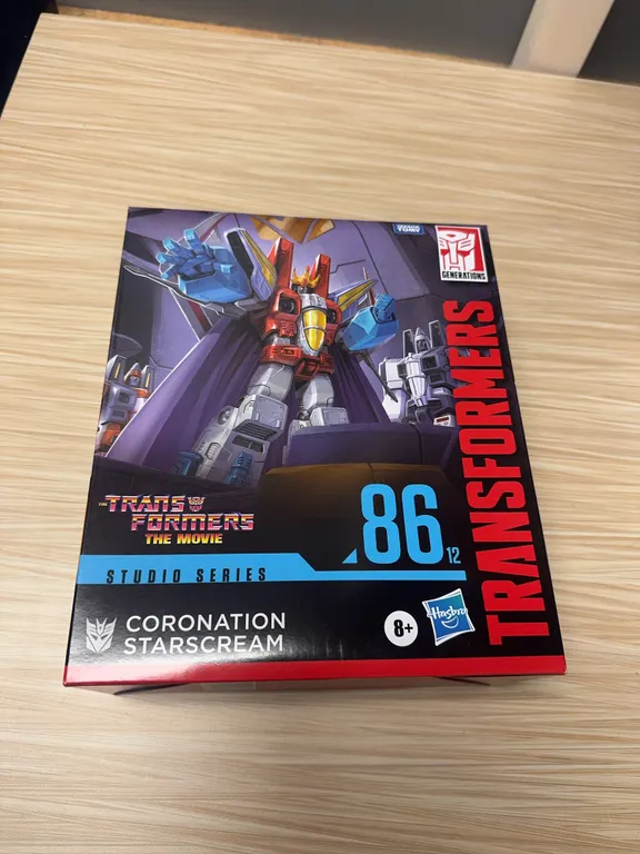 NEW Hasbro Studio Series 86 Transformers CORONATION STARSCREAM