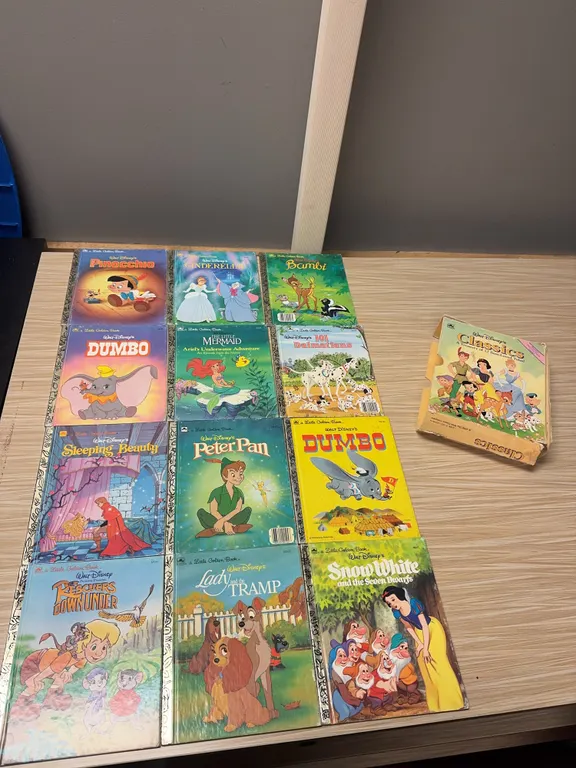 A little golden book “Walt Disney classics” set