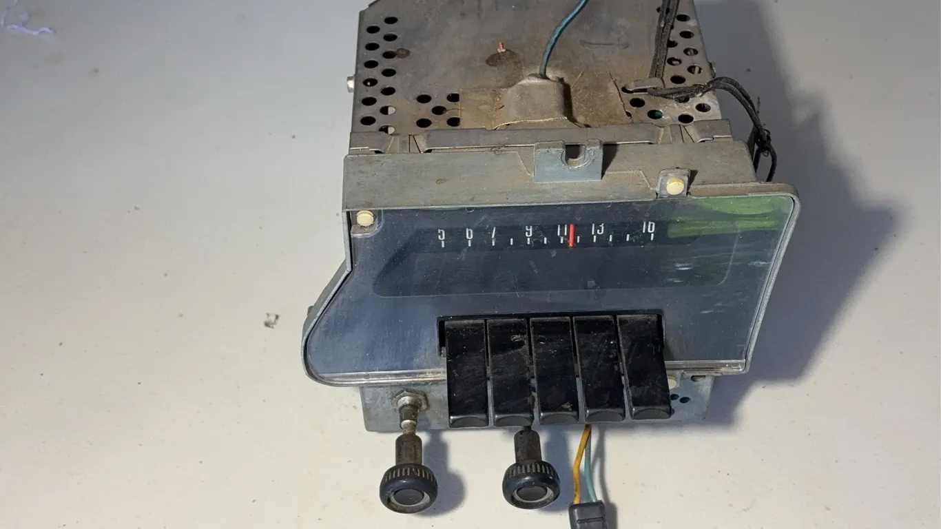 Vintage Philco Car Radio