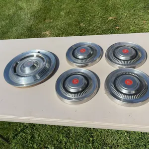 Set a Four Rambler Hubcaps +1