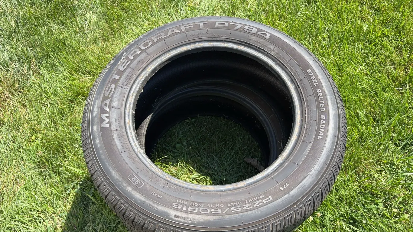 Two Mastercraft P794 Tires