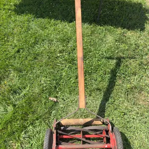 The Silent Yard Man Reel Mower